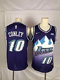 Jazz 10 Mike Conley Purple Nike Swingman Jersey,baseball caps,new era cap wholesale,wholesale hats